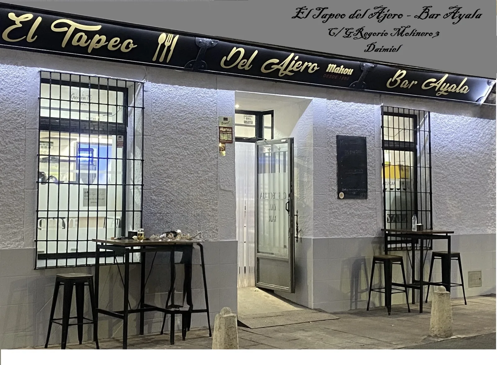 Fachada El Tapeo del Ajero Daimiel
